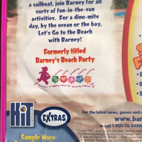 Barney Let’s Go To The Beach Dvd - Picture 5 of 7